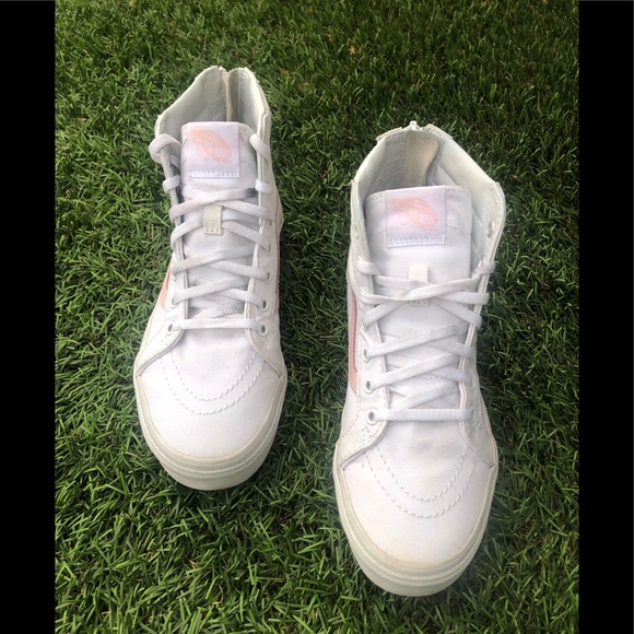 vans ward hi zip girls skate shoes